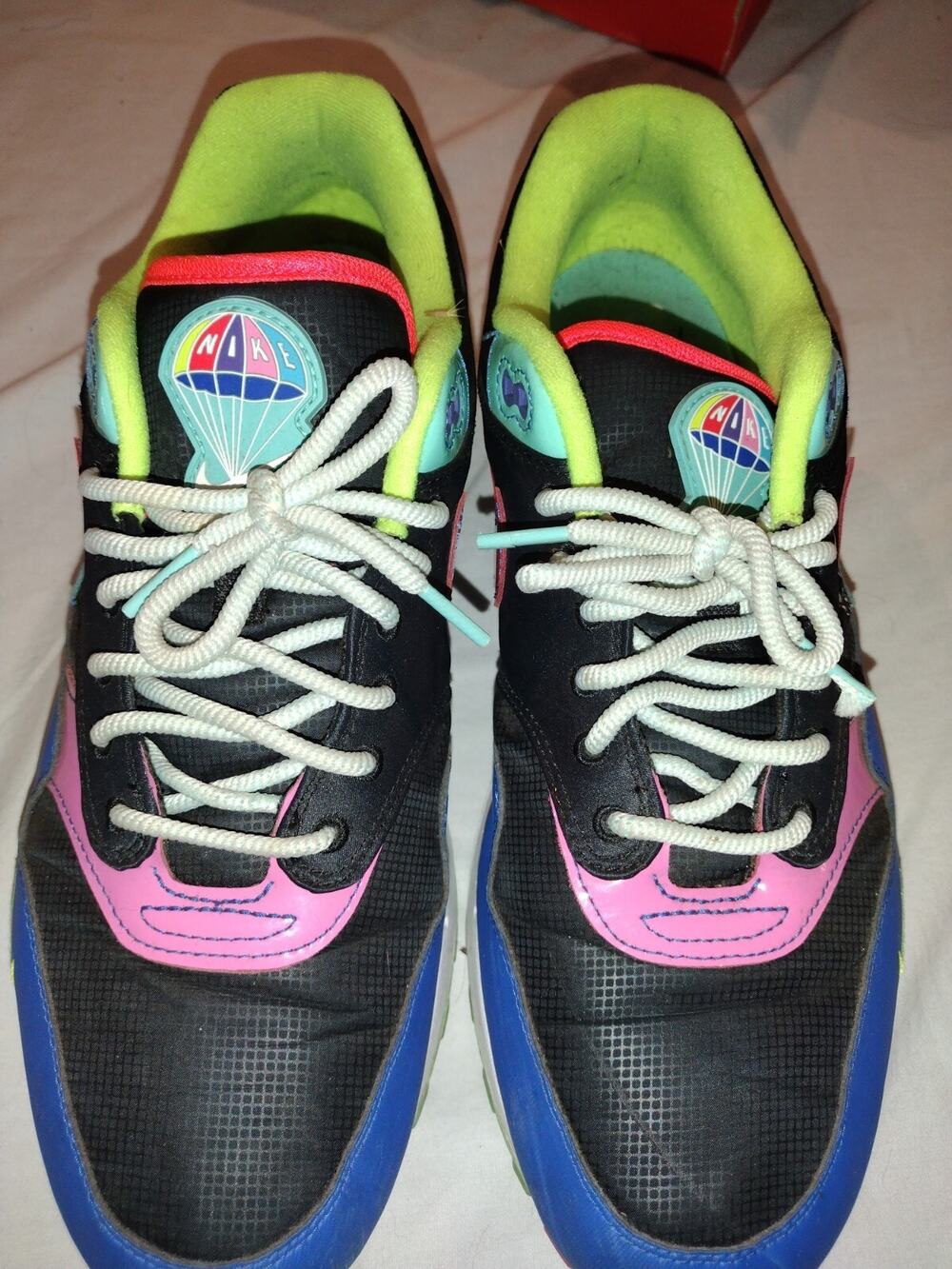 Nike Shoes - 2019 Air Max 1 Parachute - Sz 11.5 Mens - Black Hyper Grape Purple